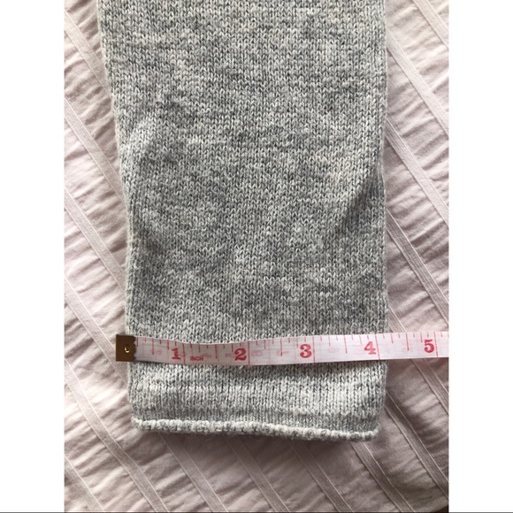 Raw Hemmed & Seamed Grey Sweater - Picture 13 of 14